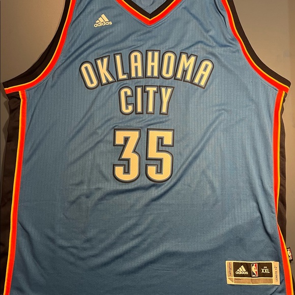 Kevin Durant oklahoma authentic vintage Jersey Adidas XXL